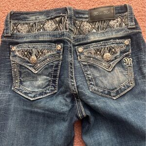 Miss Me Dark Blue Skinny Jeans